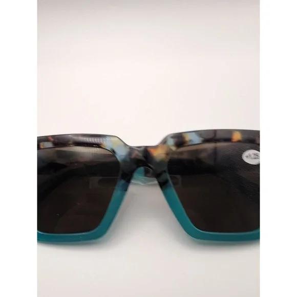 BIFOCAL Women Big Lens Brown Tint Reading‎ SunGlasses  Outdoor Readers +1.25 - Picture 2 of 7